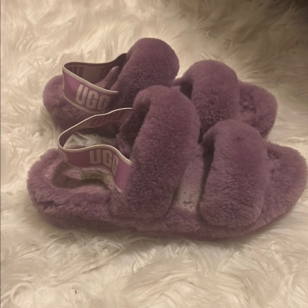 Purple UGG sandals - Picture 4 of 5